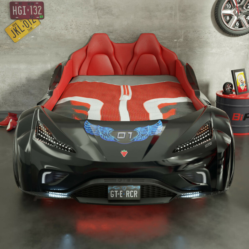 Cilek Gte Autobett (Schwarz) (99x191 cm) – Bild 5