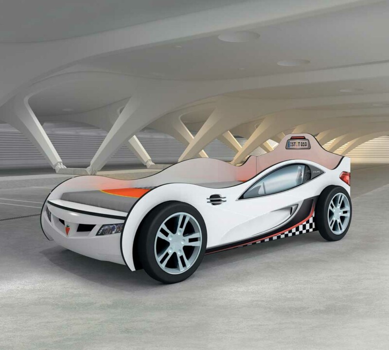 Cilek Coupe Weiß Autobett – Bild 2