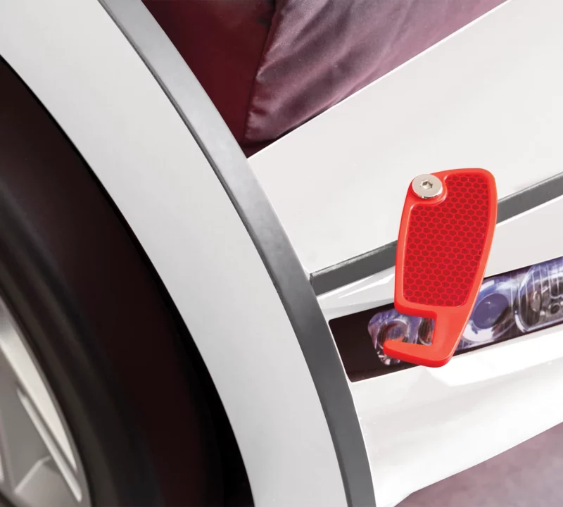 Cilek Coupe Weiß Autobett mit Freundesbett (90x190-90x180) – Bild 7