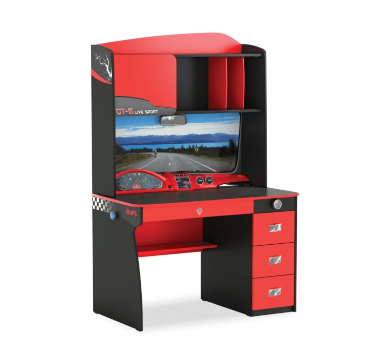 Cilek Champion Racer Schreibtisch mit Aufsatz