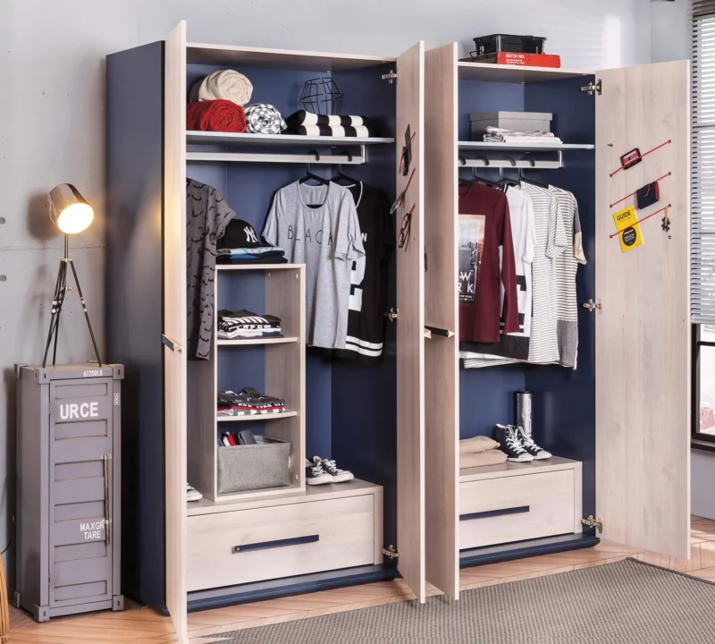 Cilek Trio Kleiderschrank 2-türig – Bild 8