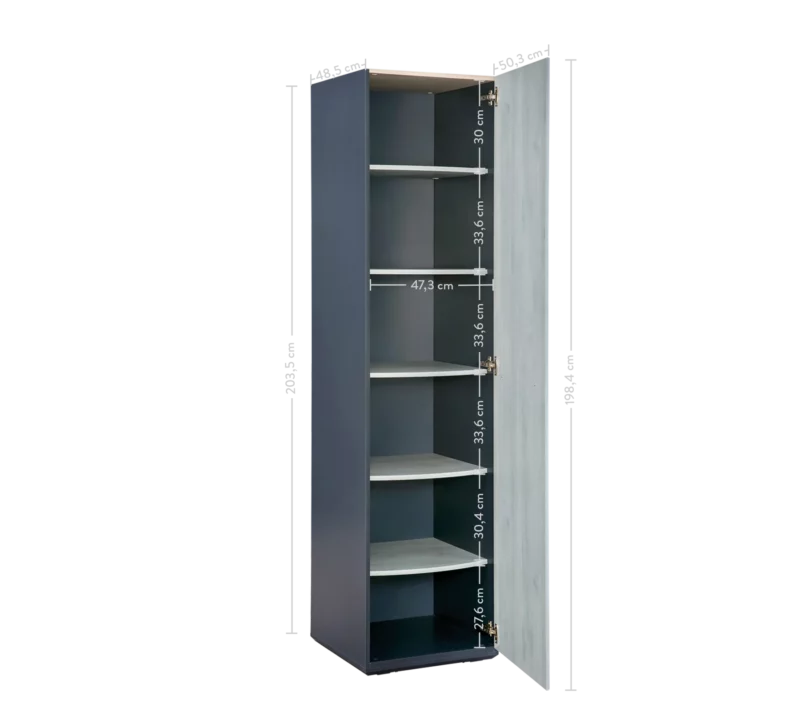 Cilek Trio Kleiderschrank 1-türig – Bild 7