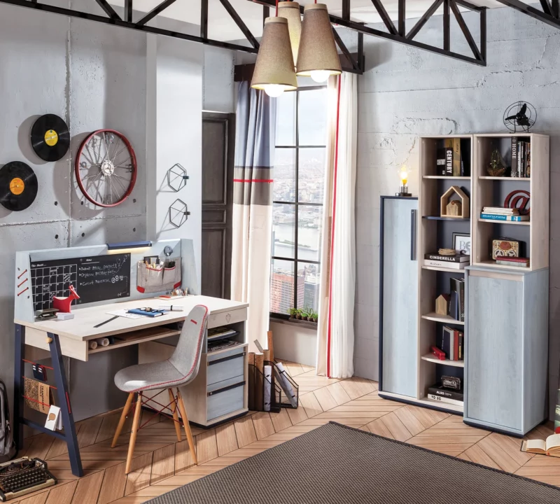 Cilek Trio Bücherregal mit Schrank – Bild 3