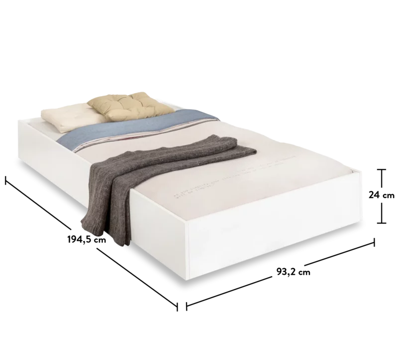 Cilek White Bettschublade 90x190 cm – Bild 6
