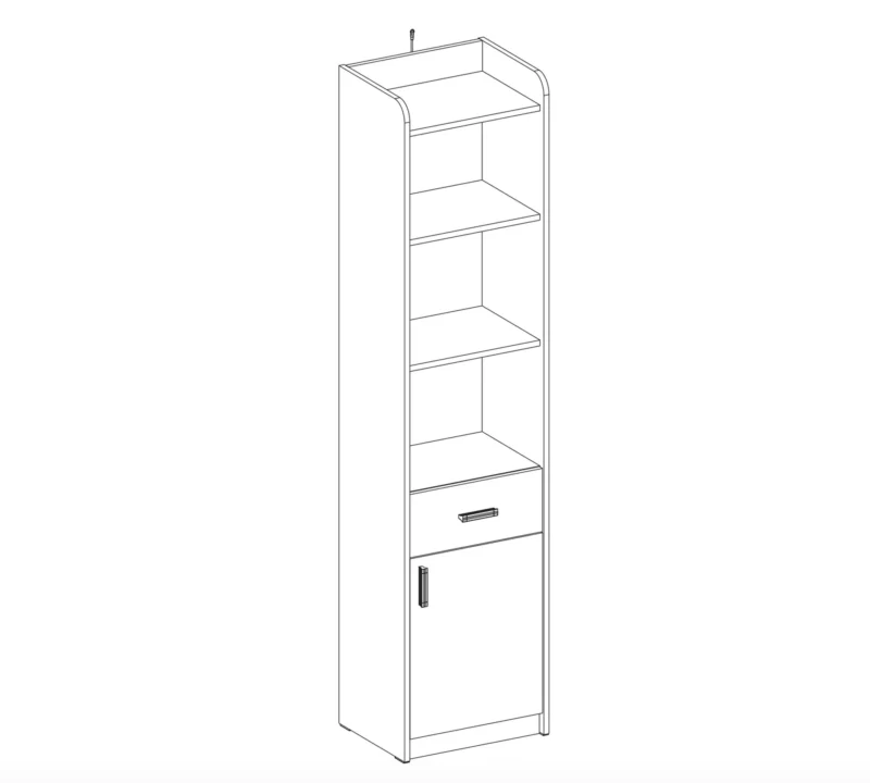 Cilek White Bücherregal – Bild 4