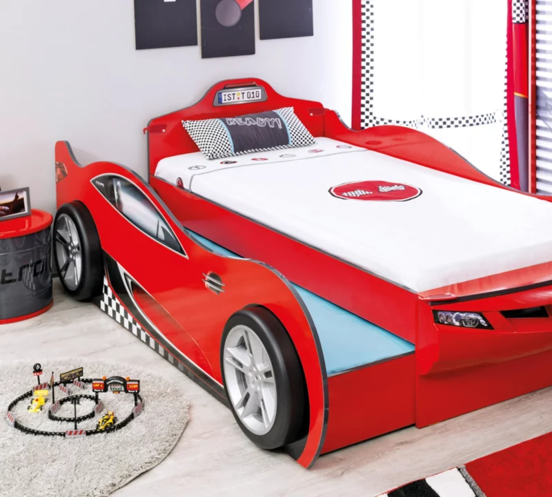 Cilek Racecup Rot Autobett mit Freundesbett – Bild 4