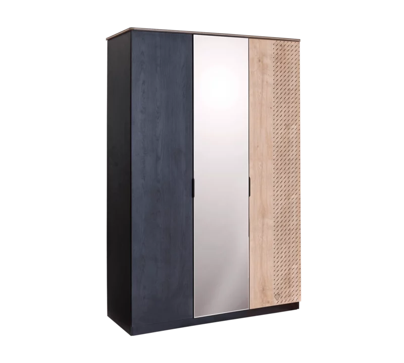 Cilek Black 3-trg Kleiderschrank