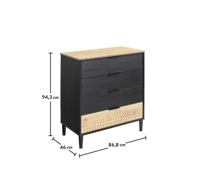 Cilek Black Wäschekommode – Bild 5
