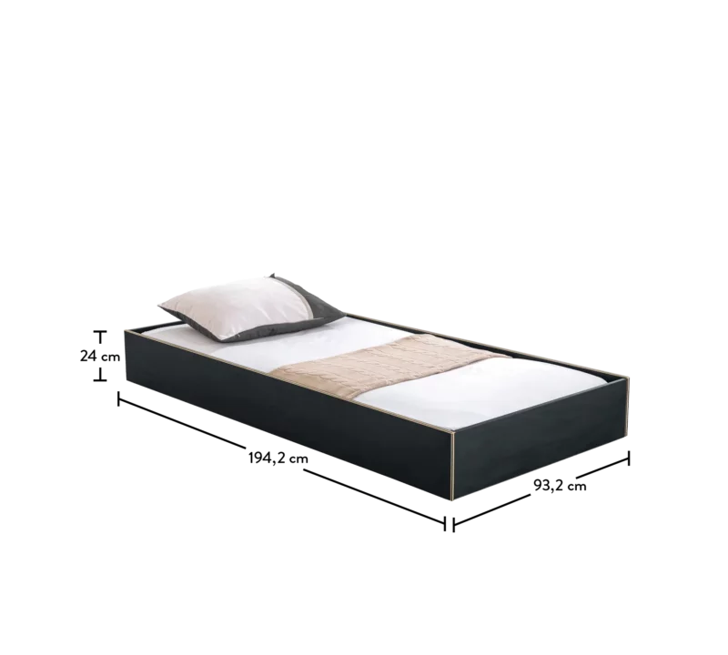 Cilek Black Bettschublade 90x190 cm – Bild 4