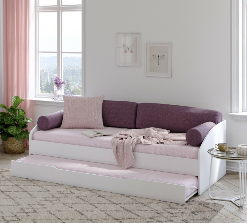 Cilek Daybed Bett Weiss 90x200 cm – Bild 2
