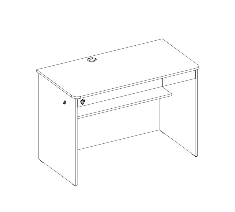 Cilek White Schreibtisch – Bild 4