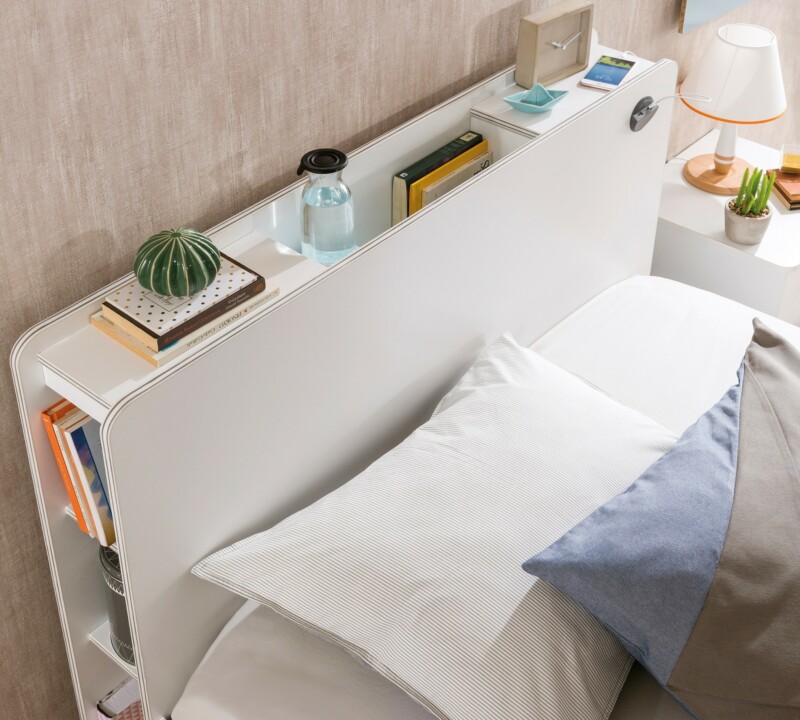 Cilek White Bett 100x200 cm – Bild 3