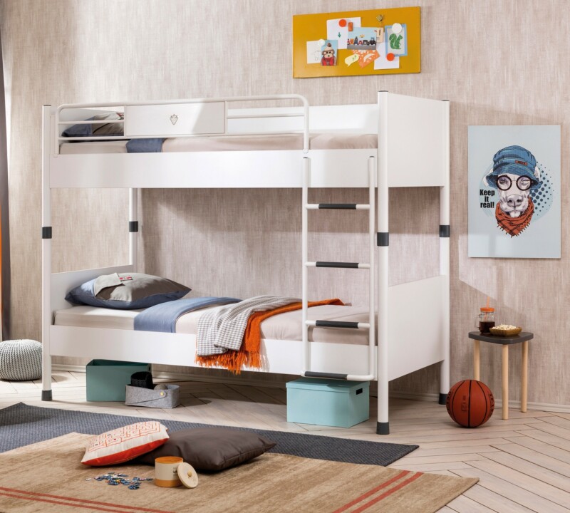 Cilek White Etagenbett 90x200 cm – Bild 2