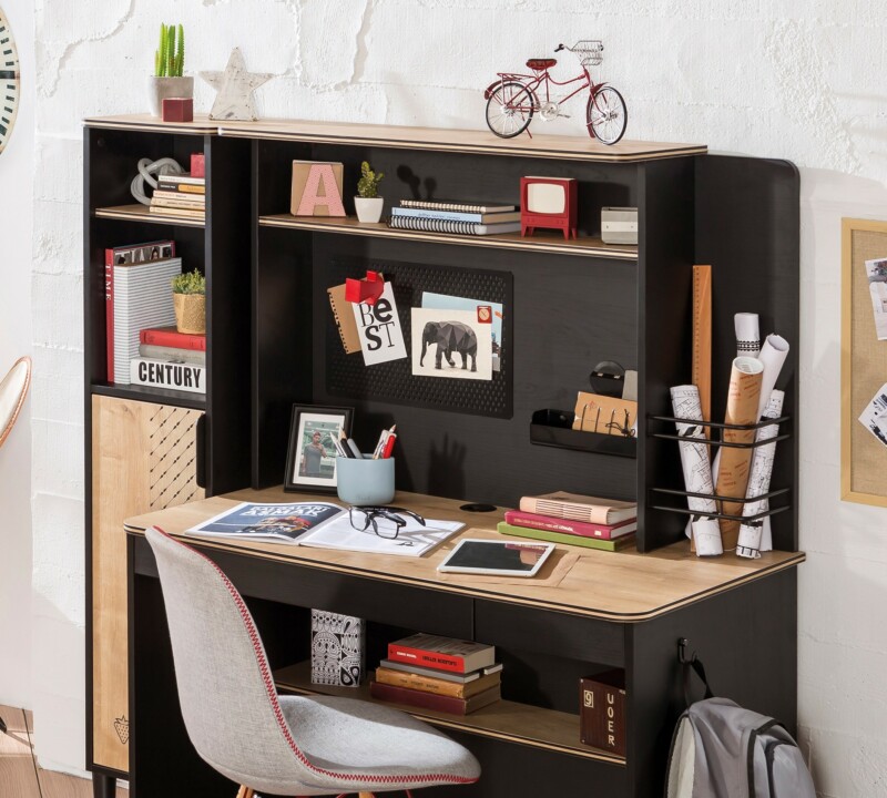 Cilek Black Small Schreibtischaufsatz – Bild 2