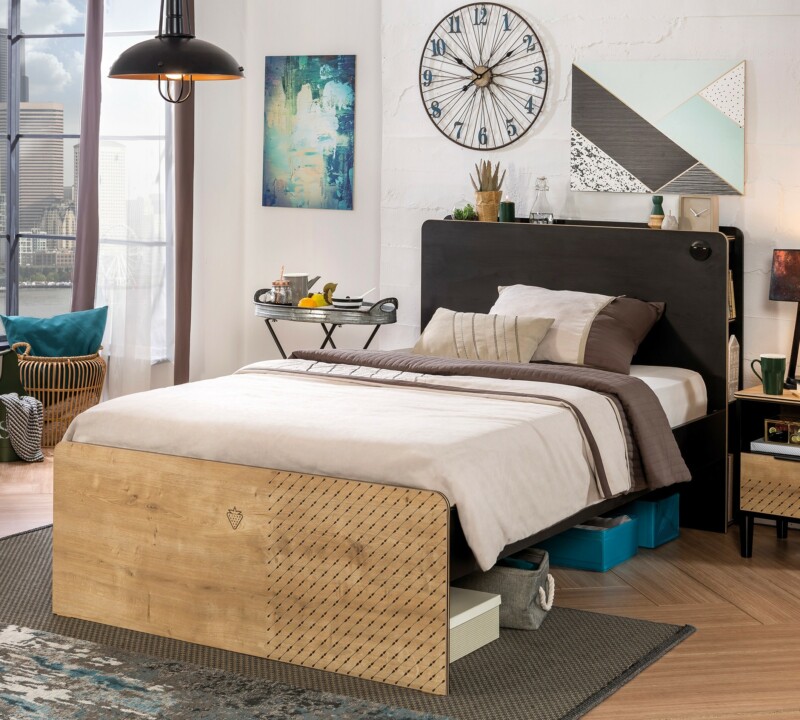 Cilek Black Bett 120x200 cm – Bild 2