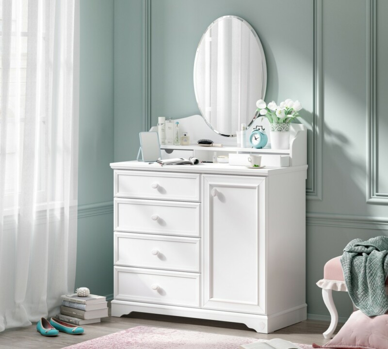 Cilek Rustic White Spiegel – Bild 3