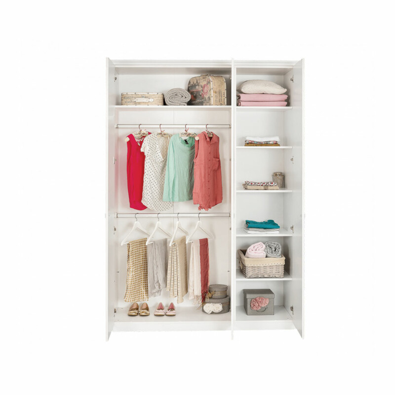 Cilek Selena Grey Kleiderschrank 3-türig – Bild 3