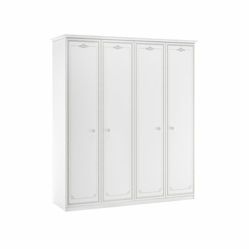 Cilek Selena Grey Kleiderschrank 4-türig