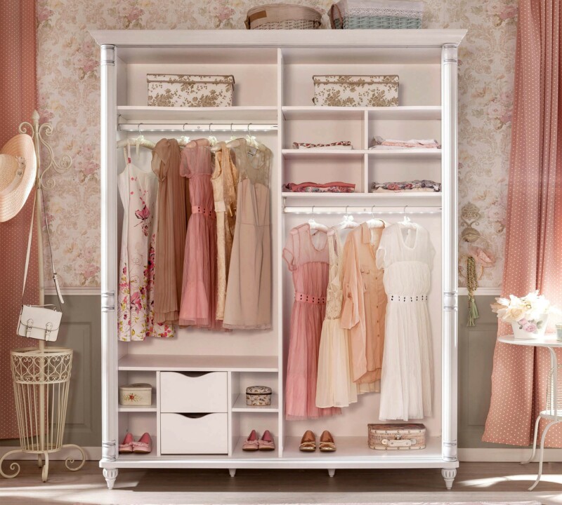 Cilek Romantic L Schiebetüren Kleiderschrank – Bild 2