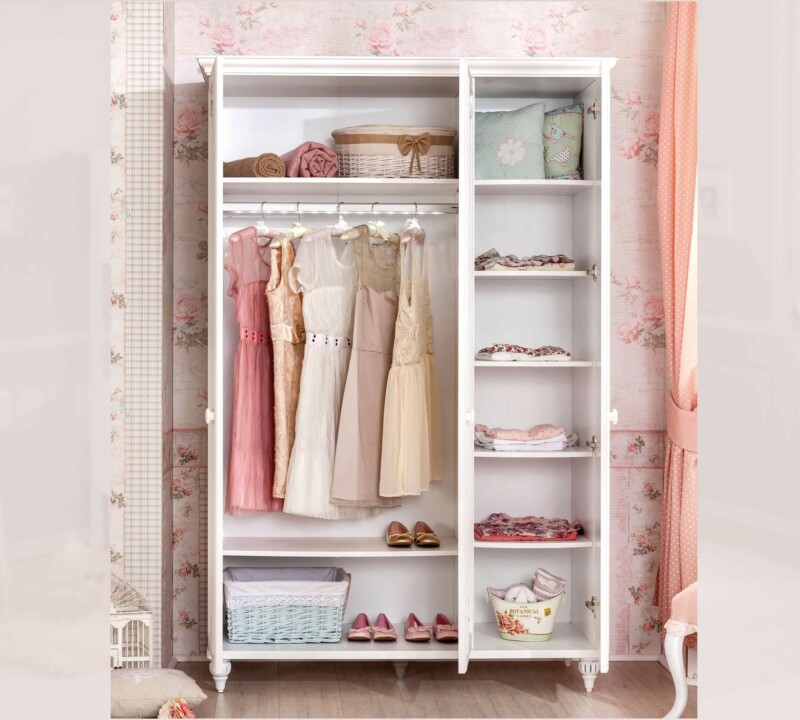 Cilek Romantica Kleiderschrank 3-türig – Bild 3