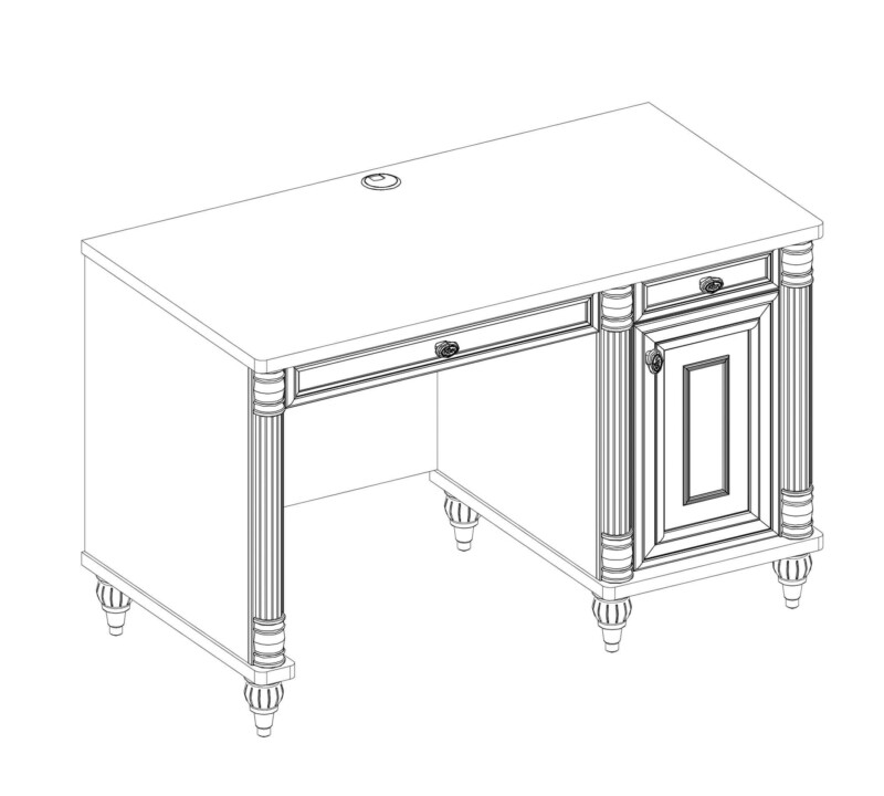 Cilek Romantic Schreibtisch – Bild 4