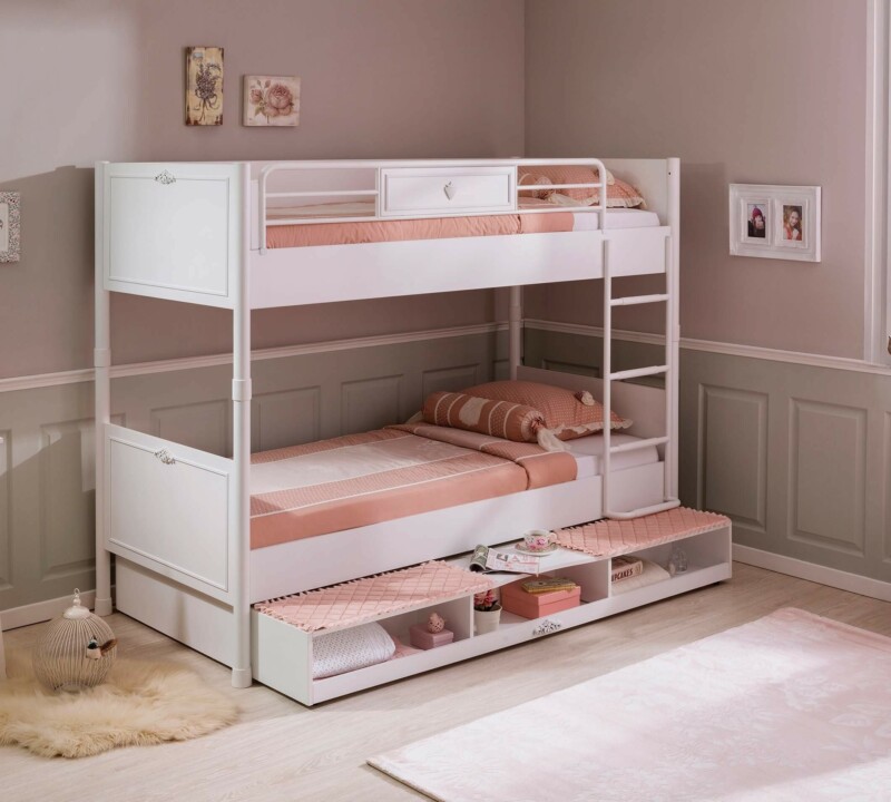 Cilek Romantica Etagenbett 90x200 cm – Bild 2