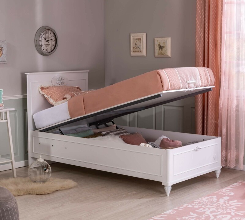Cilek Romantica Base - Stauraumbett 100x200 cm – Bild 3