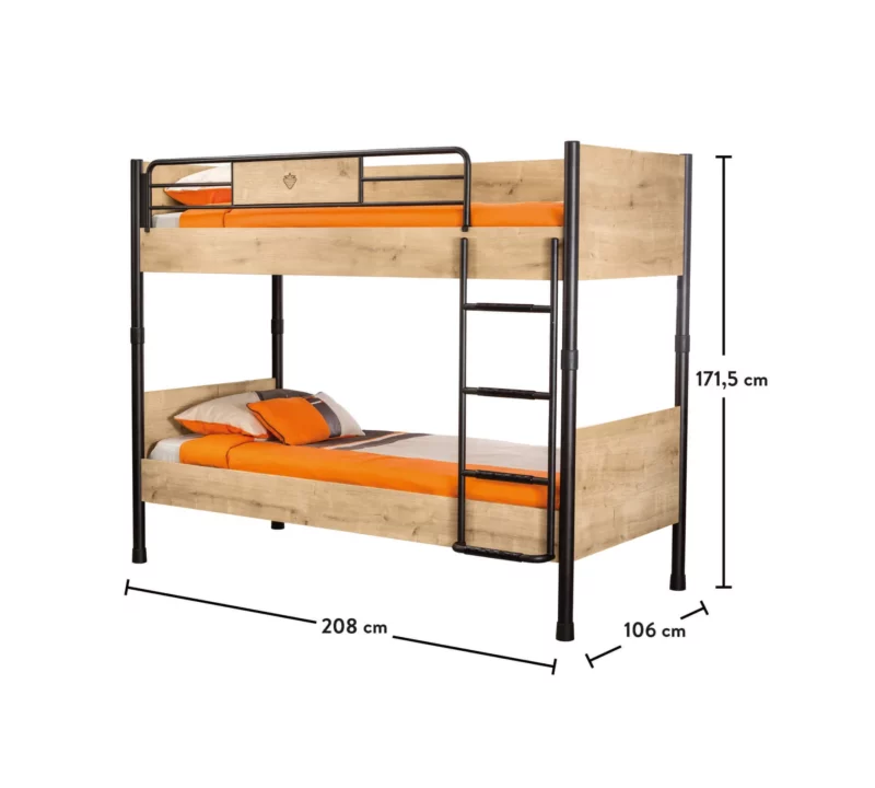 Cilek Mocha Etagenbett 90x200 cm – Bild 6