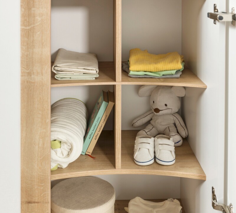 Cilek Natura Baby Kleiderschrank 3-türig – Bild 4
