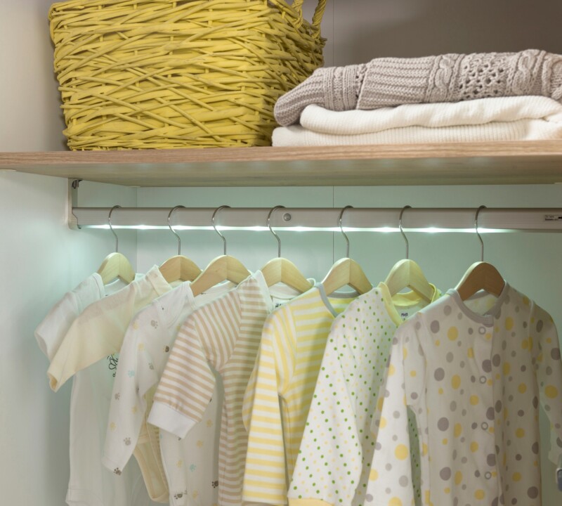 Cilek Natura Baby Kleiderschrank 3-türig – Bild 3