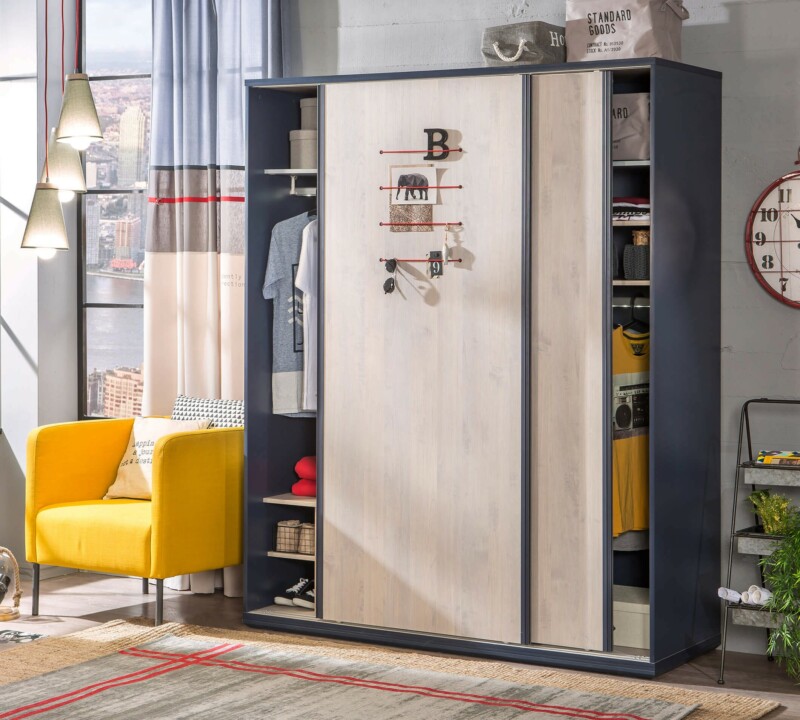 Cilek Trio Schiebetüren Kleiderschrank – Bild 4