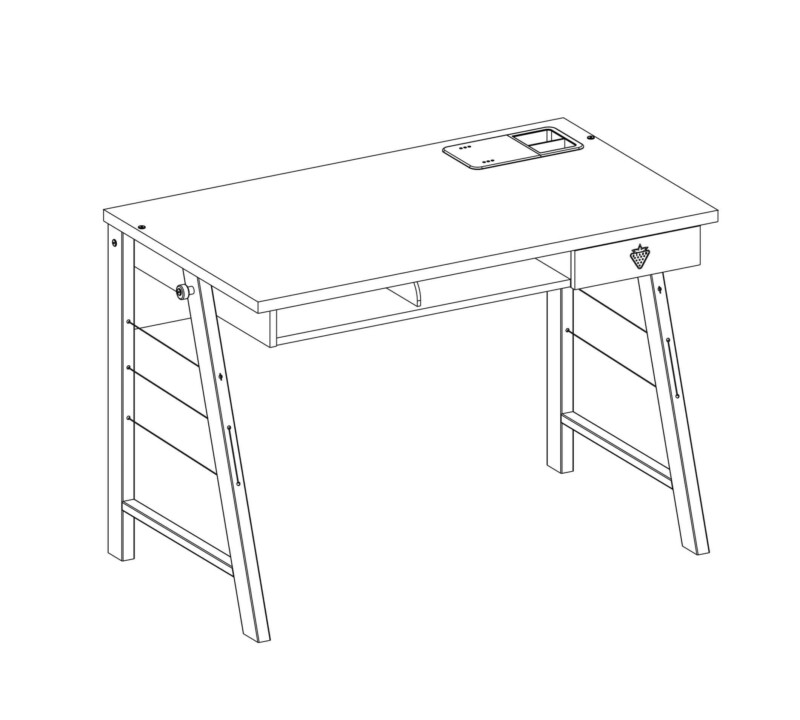 Cilek Trio Medium Schreibtisch – Bild 6