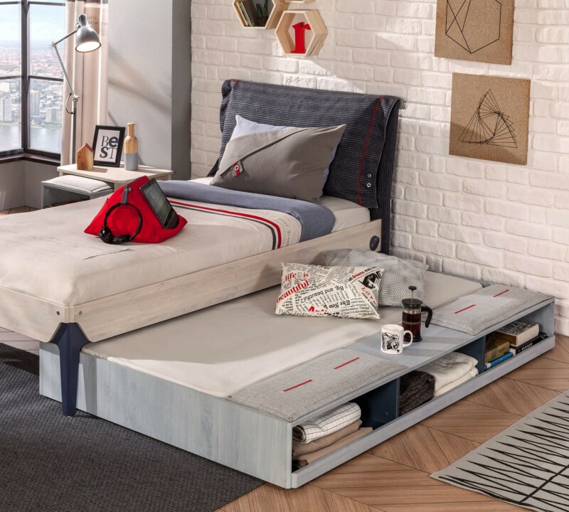 Cilek Trio Bettschublade mit Fächern 90x190 cm – Bild 2