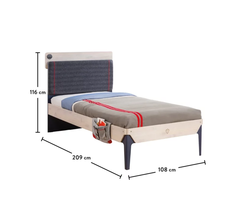 Cilek Trio Line Bett 100x200 cm – Bild 5