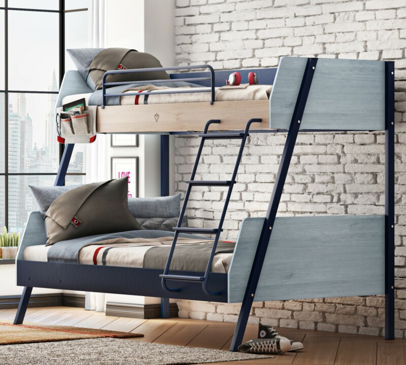Cilek Trio Large Etagenbett 90x200 +120x200 cm – Bild 2