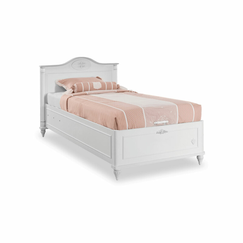 Cilek Romantic Base - Stauraumbett 100x200 cm