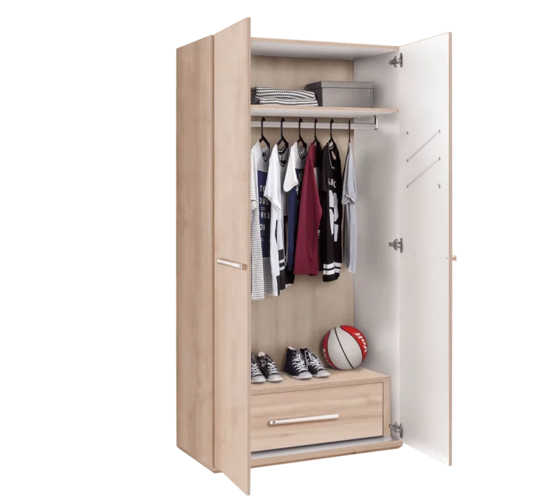 Cilek Duo Kleiderschrank 2-türig – Bild 7