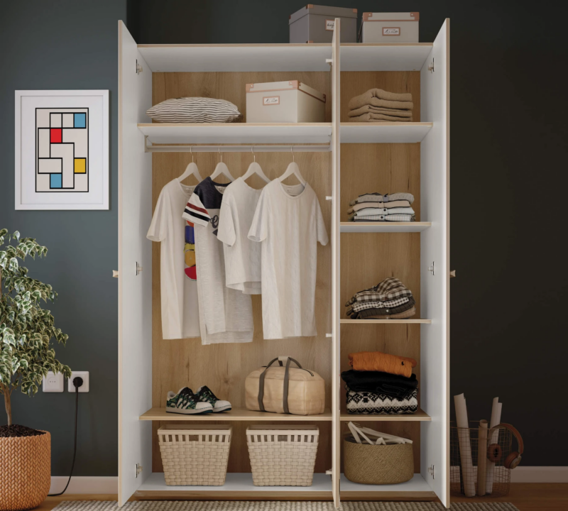 Cilek Duo Kleiderschrank 3-türig – Bild 2