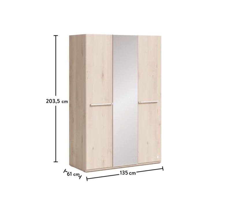 Cilek Duo Kleiderschrank 3-türig – Bild 7