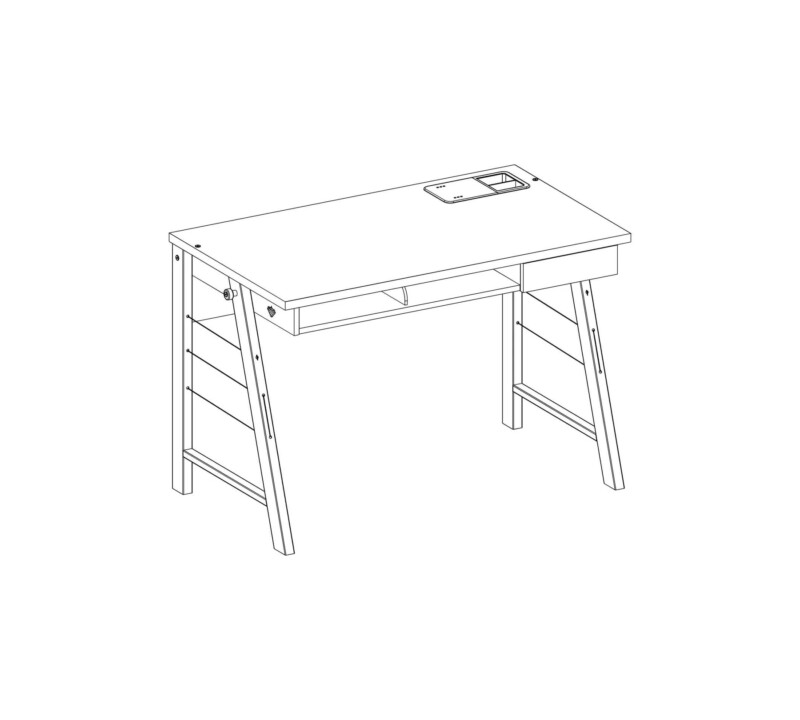 Cilek Duo Medium Schreibtisch – Bild 4