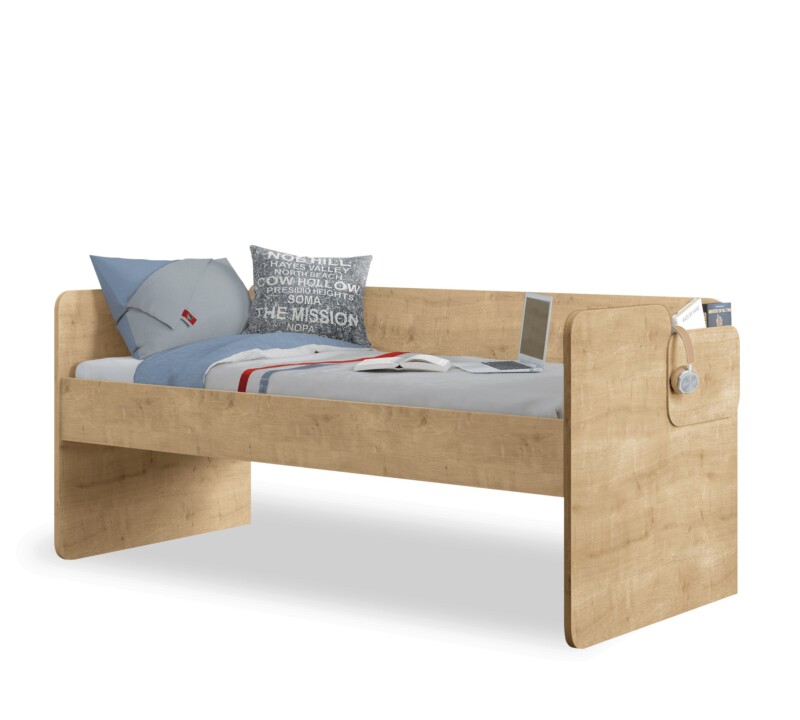 Cilek Studio Eiche Etagenbett-Set mit Schubladen – Bild 2