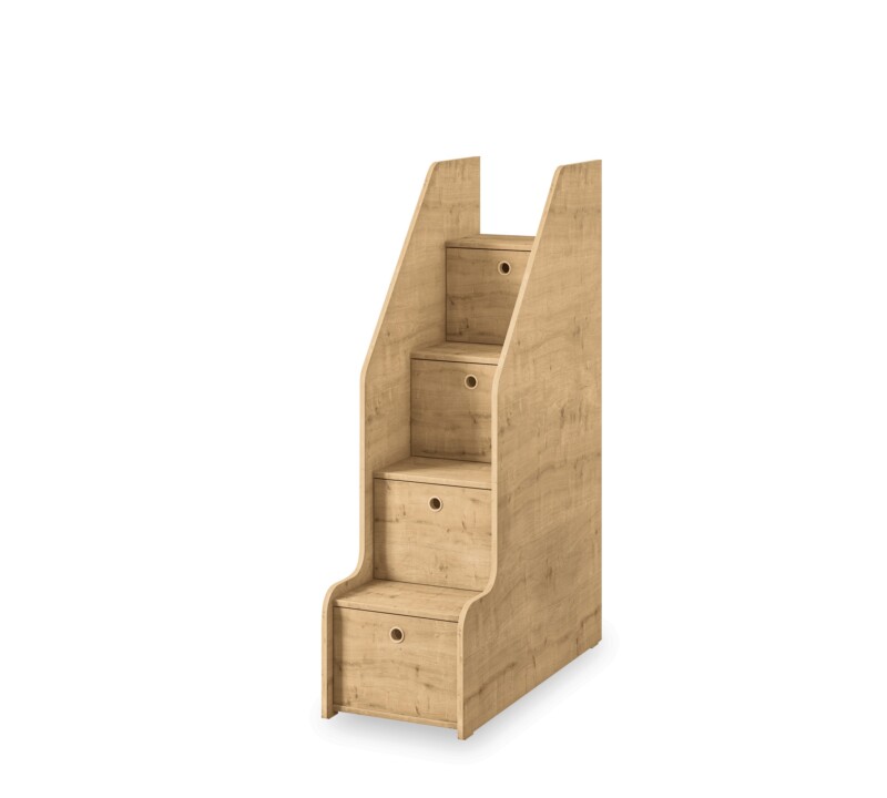Cilek Studio Eiche Etagenbett-Set mit Schubladen – Bild 5