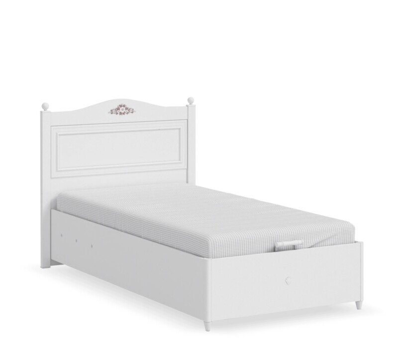 Cilek Rustic White Basebett 100x200 cm