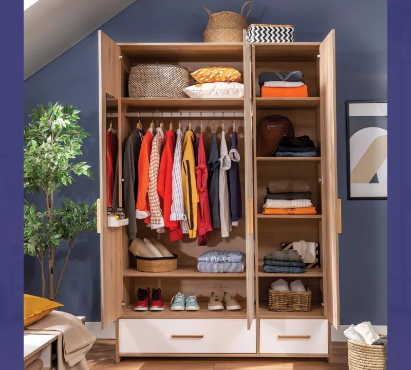 Cilek Modera Kleiderschrank 3-trg – Bild 6