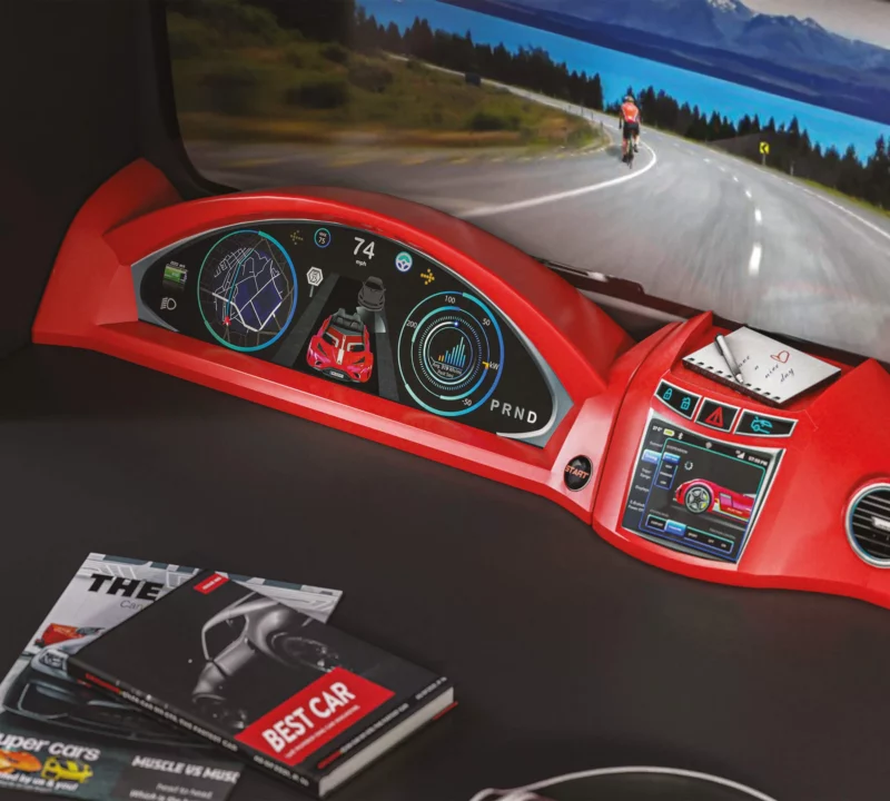Cilek Champion Racer Schreibtisch mit Aufsatz – Bild 4