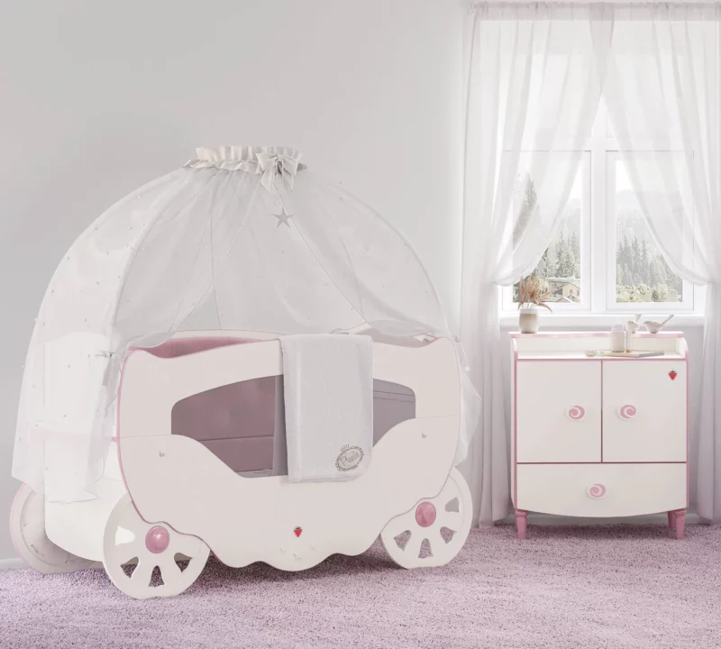 Cilek Princess Babybett 70x130 cm – Bild 9