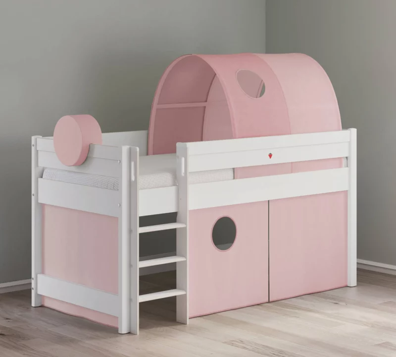 Cilek Montes Mittelhoherbett Spielvorhang Rosa – Bild 3