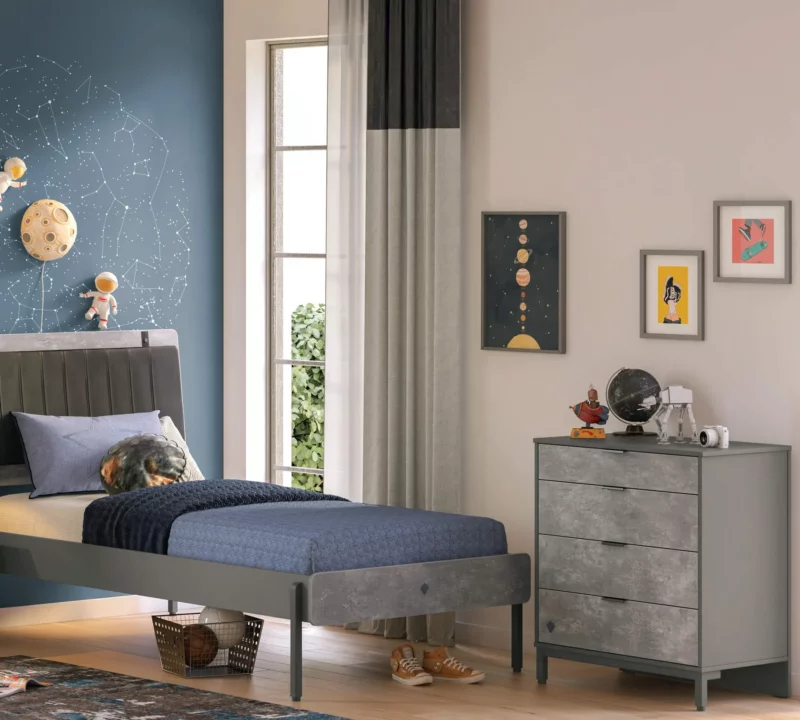 Cilek Space Gray Wäschekommode – Bild 3