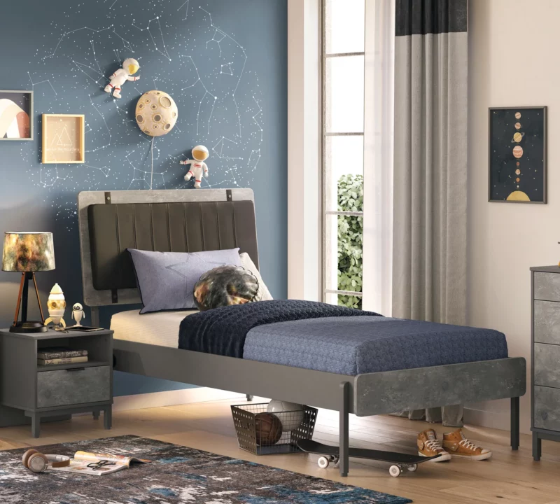 Cilek Space Gray Bett 100×200 cm – Bild 7
