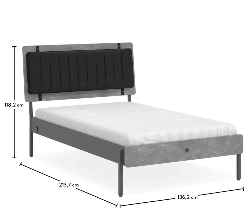 Cilek Space Gray Bett 100×200 cm – Bild 8